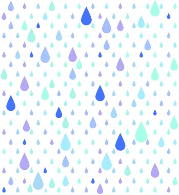 Damla, sorunsuz soyut vektör arka plan çok renkli geometrik düzenli deseni