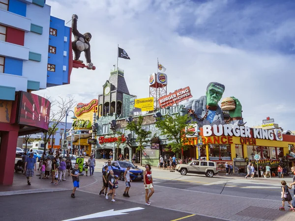 Niagara Falls Ontario Canada Juli 2018 Ripleys Bewegtes Theater Und lizenzfreie Stockbilder