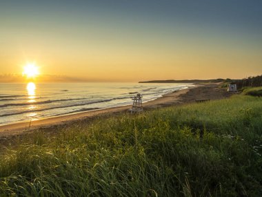 Fotoğraf Cavendish Beach Kuzey Sahil Prens Edward Island'ın, Kanada.