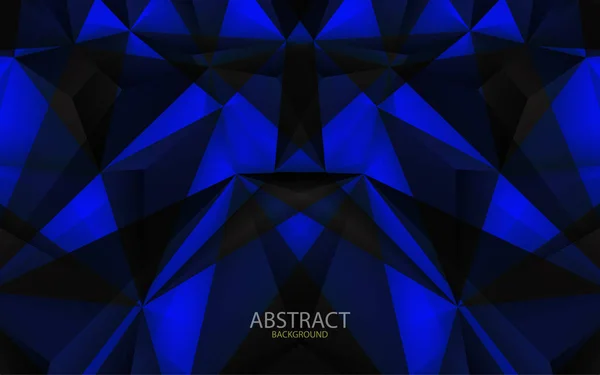 Abstrakter geometrischer Hintergrund. Vektorillustration — Stockvektor