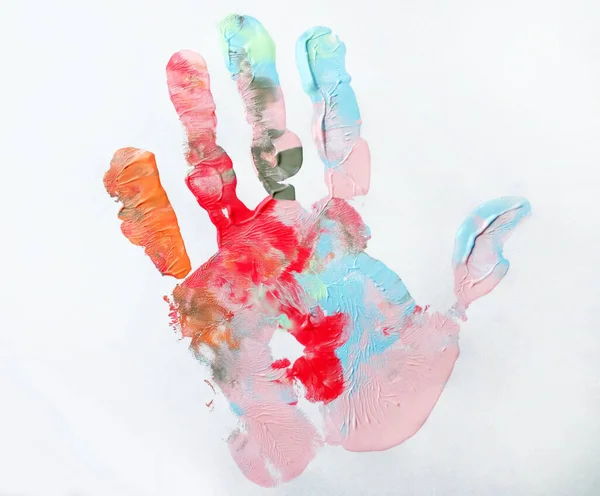 Impressão Mão Humana — Fotografia de Stock