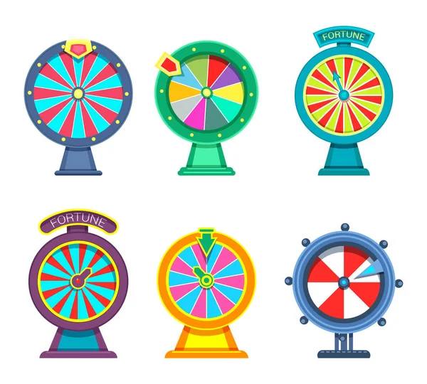 Hazardní hry kola štěstí nebo ruleta Casino — Stockový vektor