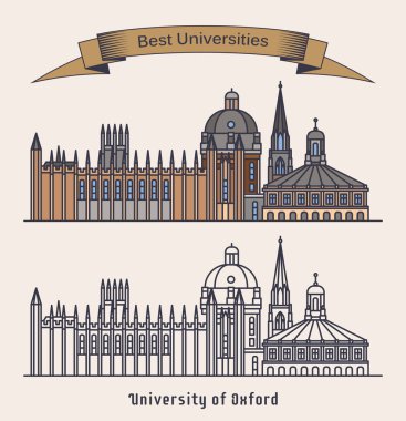 Oxford Üniversitesi binası. Mimari, eğitim