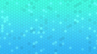 Arka güzel altıgen plan, animasyon döngü sorunsuz. 4k