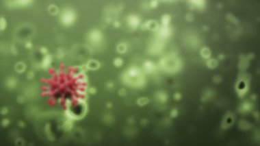 Itinerant Virus, 3d animation