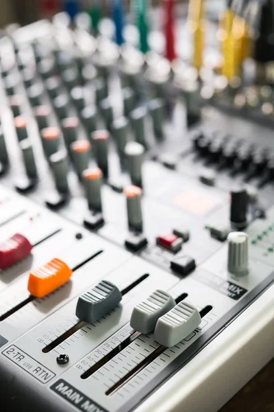 Audio mixer — Stock Photo, Image