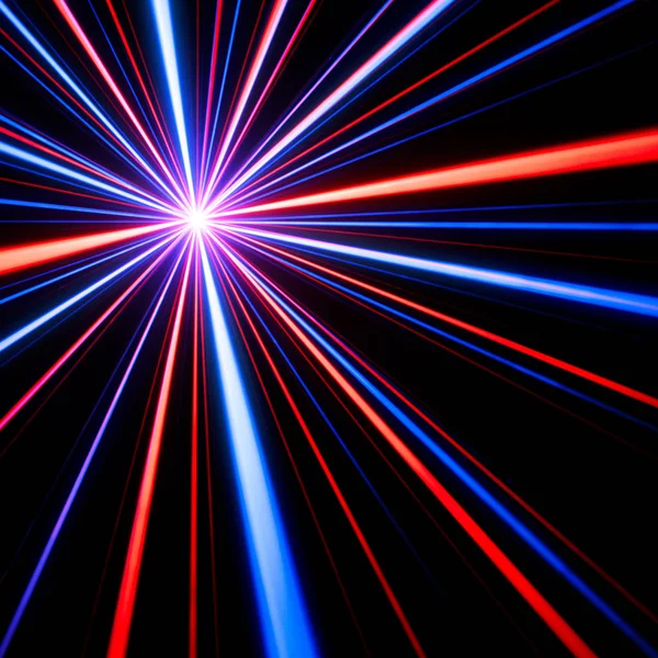 Laserstrahllichteffekt — Stockfoto