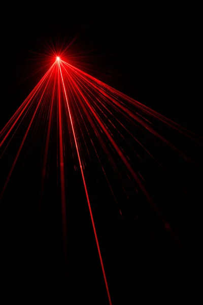 Ефект лазерного променя світла — стокове фото