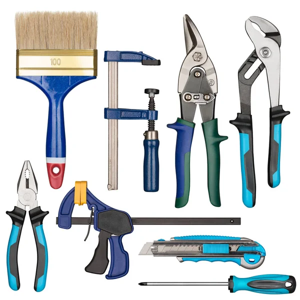 Hand tools set — Stock Photo, Image