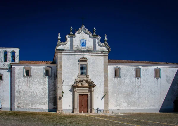 Λευκή Εκκλησία Πορτογαλία Tavira — Φωτογραφία Αρχείου