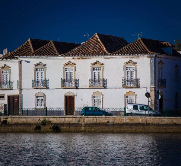 Waterfront Tavira Portugal — Stockfoto