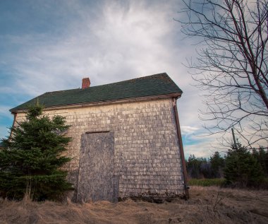 Pei ahşap evde terk