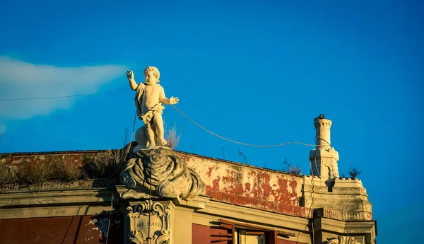 宗教像ナポリ イタリア — ストック写真