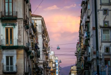 Sokak Napoli İtalya