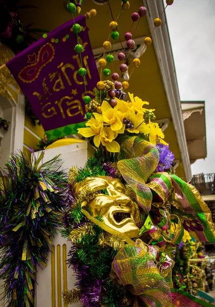 Decoraciones Para Mardi Gras — Foto de Stock