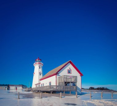 Lighthouse in Prince Edward Island clipart
