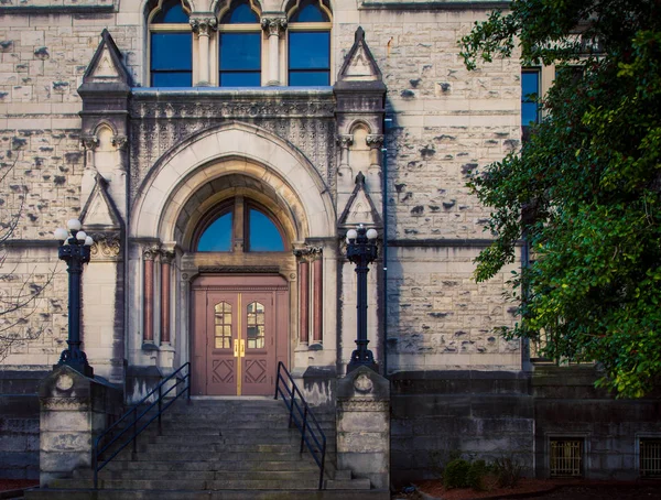 Entrada Igreja Nashville Tennessee — Fotografia de Stock