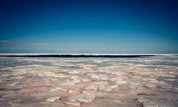 Hromady Ledu Atlantickém Oceánu — Stock fotografie