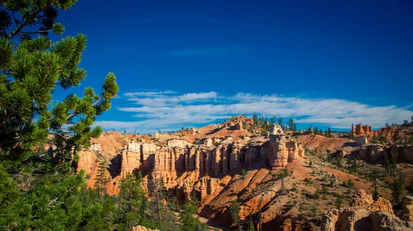 Die Farbenfrohen Und Einzigartigen Sandsteinklippen Des Bryce Canyon — Stockfoto