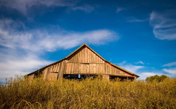 Verlaten Houten Schuur Washington State — Stockfoto