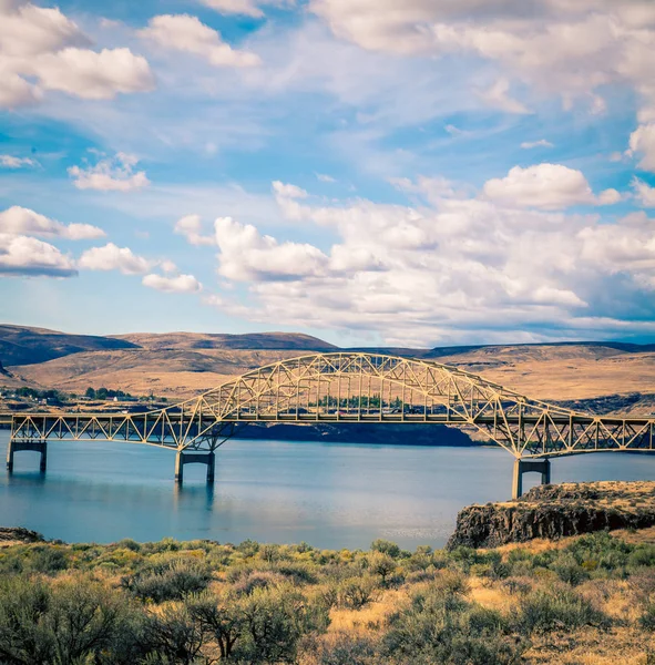 Brücke Washingtoner Staat — Stockfoto