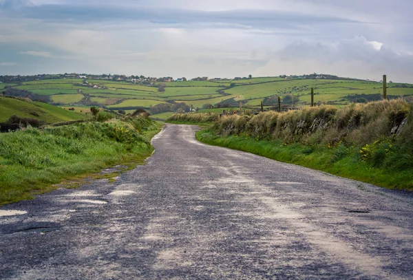 Dingle İrlanda 'da yağmur yolu