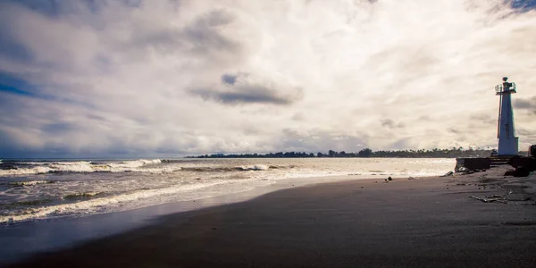 Tramo Playa Big Island Hawaii Imagen de stock