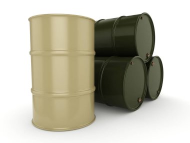 3D render haki varil herhangi bir yazıt içermemesi