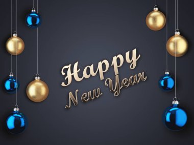 3B Hazırlama Yılbaşı Kartı