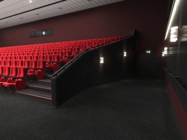 3D işleme modern sinema