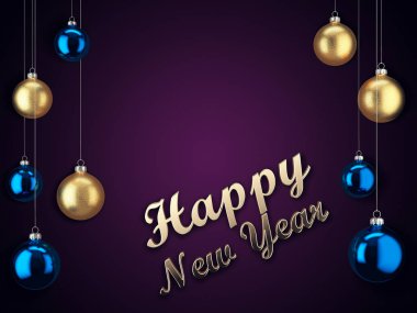 3B Hazırlama Yılbaşı Kartı