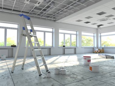 3D tesis onarım altında
