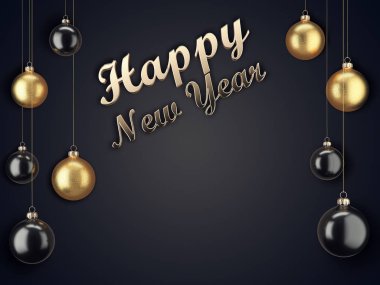 3B Hazırlama Yılbaşı Kartı