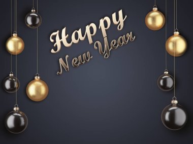 3B Hazırlama Yılbaşı Kartı