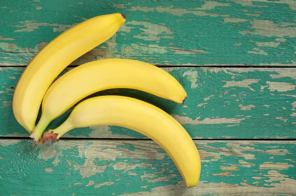 배경에 달콤한 바나나의 텍스트를 — 스톡 사진