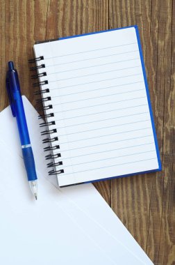 Not Defteri, kalem ve kağıt