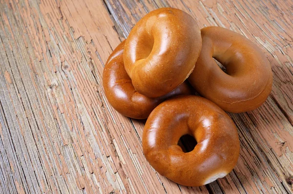 Tasty fresh bagels — Stock Photo, Image