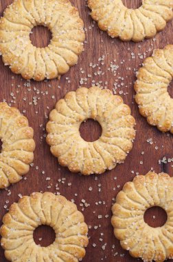 Şekerli kurabiyeler.