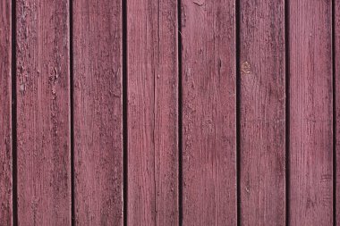 Eski boyalı tahtaların çitlerinin yüzeyi. Doğal ahşap dokusu