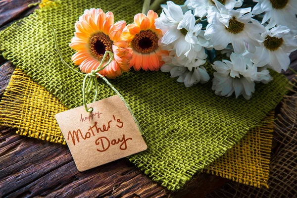 Ziua Mamei Flori Flori Card Flori Primăvară — Fotografie, imagine de stoc