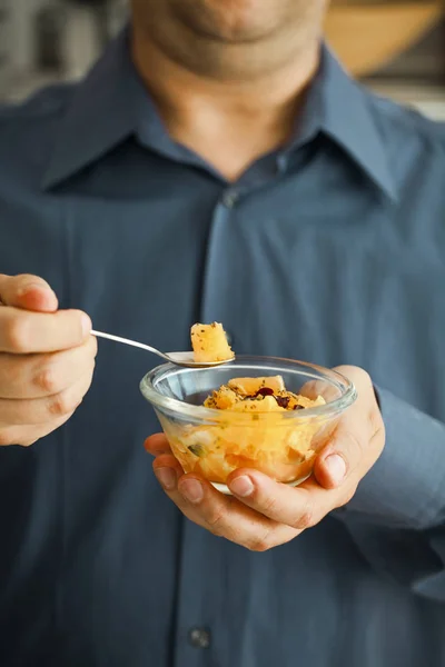 Healthy morning breakfast — Stock Photo, Image