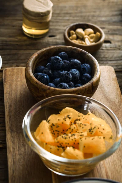 Gesunde Frühstücksvielfalt — Stockfoto