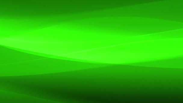 Animación Abstracta Verde Lazo Sin Costuras Con Ondas Digitales Líneas — Vídeo de stock