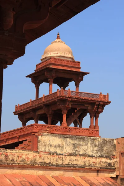 Arkitektur Fatehpur Sikri Agra Uttar Pradesh Indien - Stock-foto