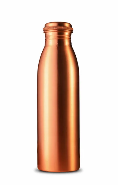 Traditional Indian Copper Mineral Water Bottle — Stock Photo, Image