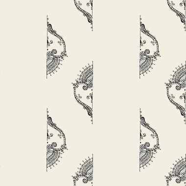 Halkalı dikişsiz desen, kumaşlar, duvarlar, arka planlar ve diğer amaçlar için hazır.