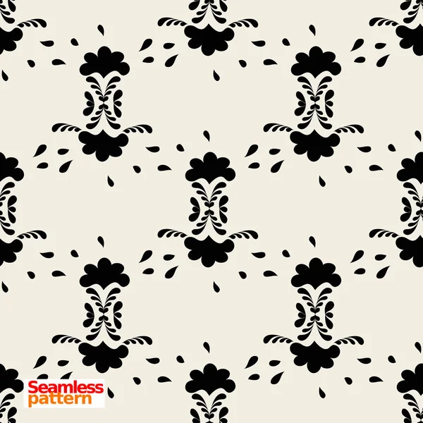 Seamless Pattern Looped Endless — Stock Vector