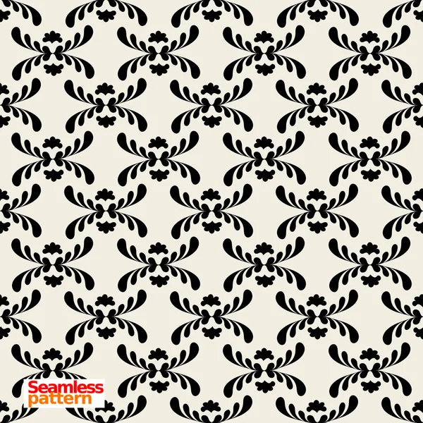 Seamless Pattern Looped Endless — Stock Vector