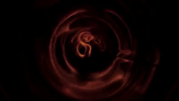 Le feu se propage à l'intérieur d'un tuyau métallique 