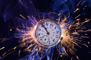 Bir şey bir son tarih tarafından bitirmek başarısız hakkında kavramsal fotoğraf.